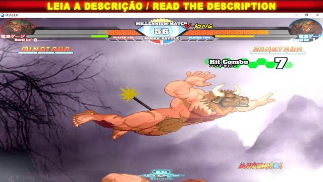 【MUGEN】Char Mugen MINOTAUR - Autor UJI #MugenFightersInfinite81 смотреть онлайн
