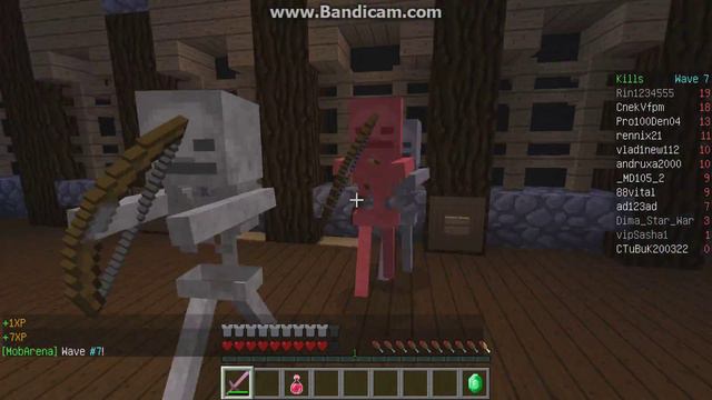 Minecraft Мини игры №1 [Mob Arena] смотреть онлайн