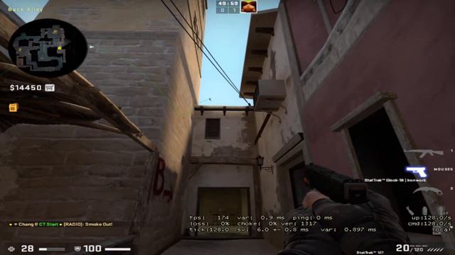 CS:GO - How to smoke deep apps 2021 (Mirage, 128 tickrate) смотреть онлайн
