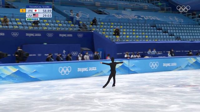 Nathan Chen Tops The Table In The Men's Singles - Team Event | #Beijing2022 Highlights