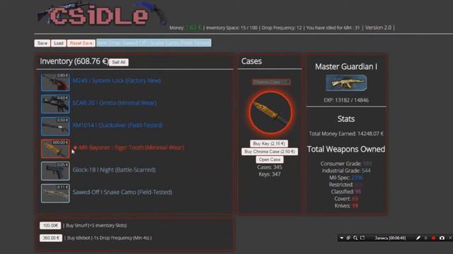 Копия видео "симулятор cs:go выпало 8 ножей" смотреть онлайн