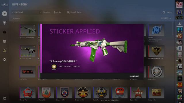 Galil AR | Eco Mix Katowice 2015 Holo Stickers (Vox CLG NIP PENTA) смотреть онлайн