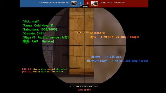 zagrajmy w Counter-Strike 1.6 Global Offensive mod klasyczny #2 смотреть онлайн