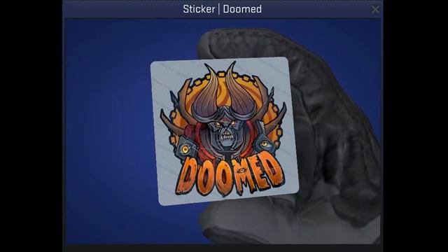 Doomed Sticker CS:GO смотреть онлайн