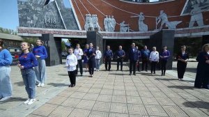 В Рубцовске вокальная студия «Арт Кляйн» сняла видеоклип песни «Вечный огонь»