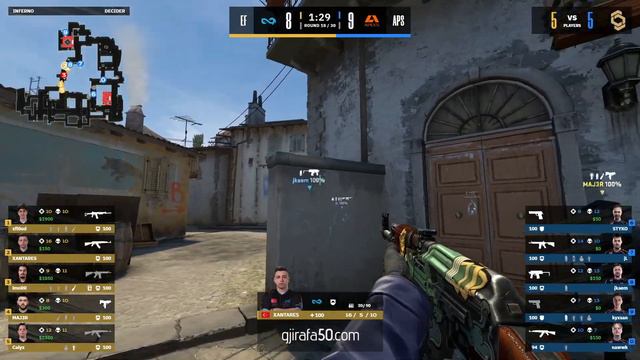 XANTARES INSANE SPRAY TRANSFER WITH AK-47 смотреть онлайн