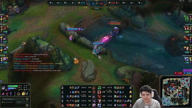 LOUD TINOWNS e LOUD CROC, JOGARAM JUNTOS na SOLOQ! смотреть онлайн