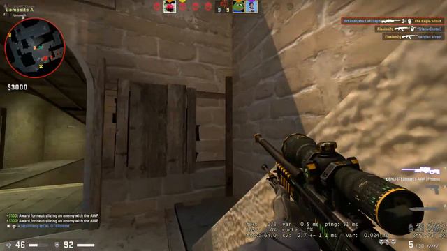 CSGO: AWP Ace pop off Against Former Teammates - Mirage смотреть онлайн