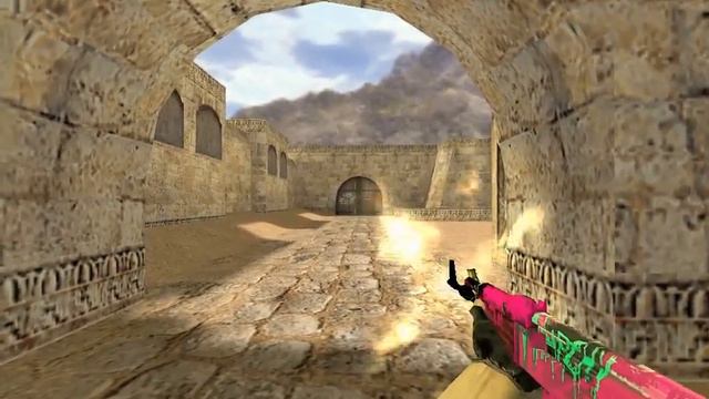 AK47 Neon Revolution HD (Default Model) | CS 1.6 смотреть онлайн