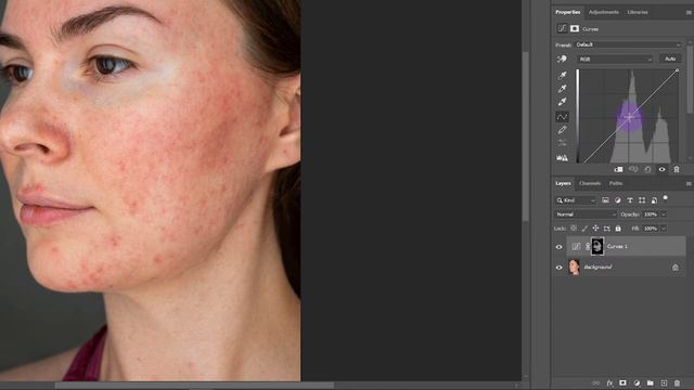 Skin Retouching in 3 minutes Photoshop Tutorial смотреть онлайн
