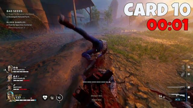Nightmare Ridden Combat Knife Melee Deck Build! - Back 4 Blood Post Update Nightmare Deck Build 202 смотреть онлайн