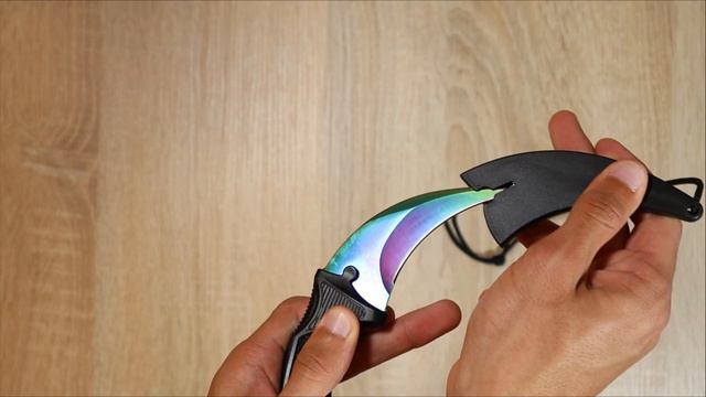 REAL LIFE CS:GO KNIFE UNBOXING! Karambit Fade Knife смотреть онлайн