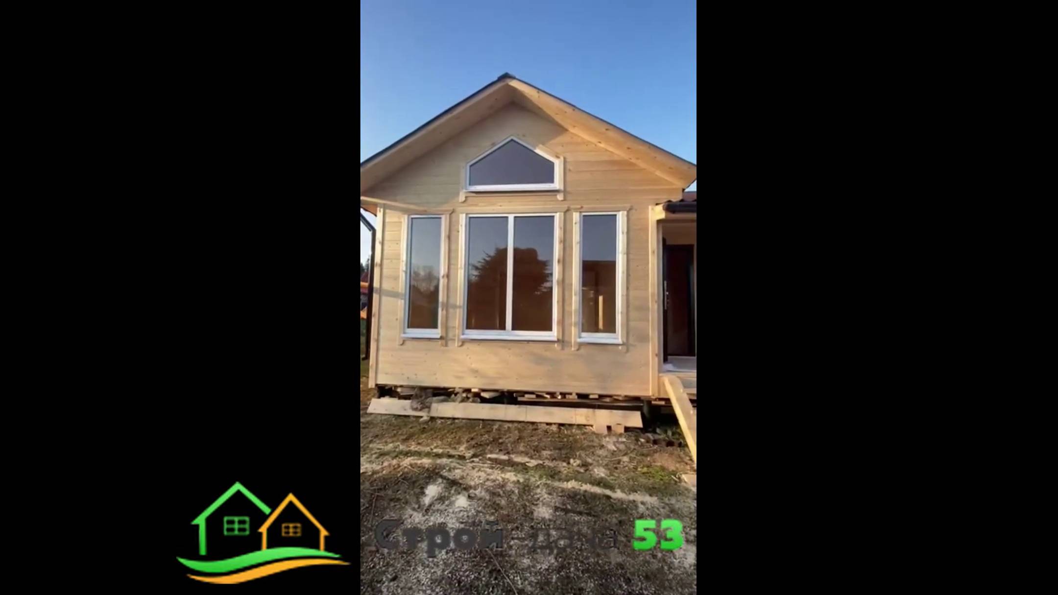 Видеоотзыв о строительстве каркасного дома 7.5х9 м. по проекту "Всеволожск" смотреть онлайн