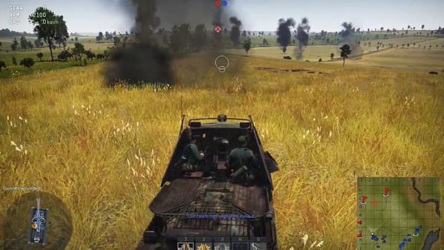 War Thunder - Mighty Marder III H On Krusk смотреть онлайн