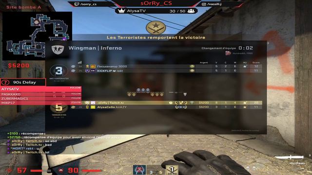 CS:GO - Rediffusion Live Twitch | CS:GO avant la rentrée смотреть онлайн