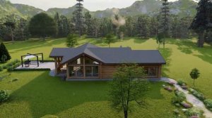 Дом Монтана _ Ангарские терема _ срубы из кедра