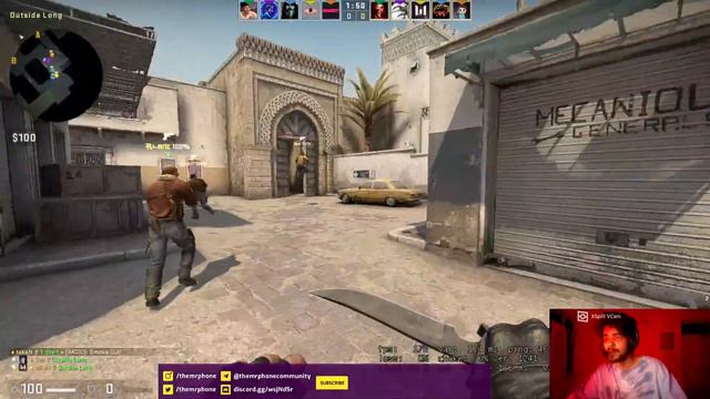 Mr. Phone gaming CS:GO (Funny stream of fails) смотреть онлайн