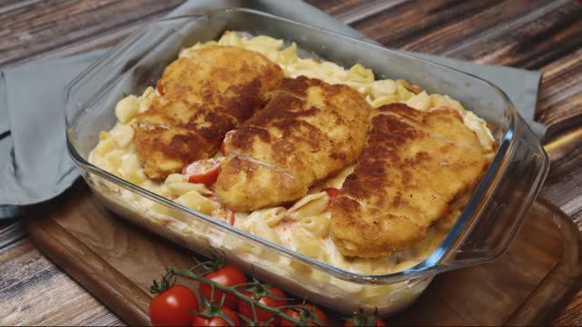 Рецепт - Быстрый ужин индейка с макаронами смотреть онлайн