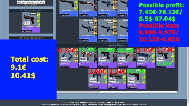 RISKY CS:GO TRADE UPS for big PROFIT смотреть онлайн