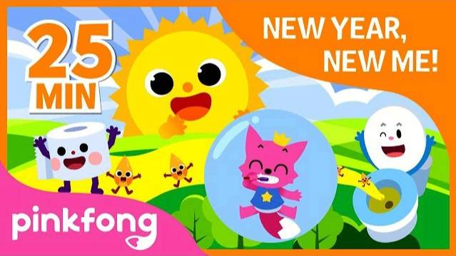 New Year New Me | Healthy Habit Songs | +Compilation | Pinkfong Songs For Children