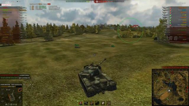 T26E4 SuperPershing «Молчаливый Герой» Малиновка – Встречный бой WOT 0 9 5 Full HD смотреть онлайн