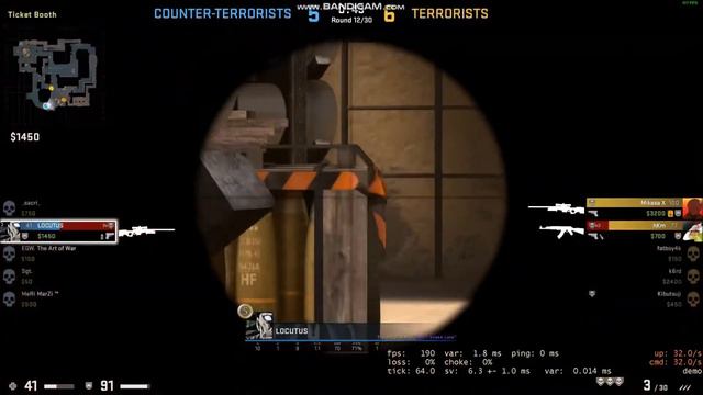 CS:GO ACE #2 Player Locutus смотреть онлайн