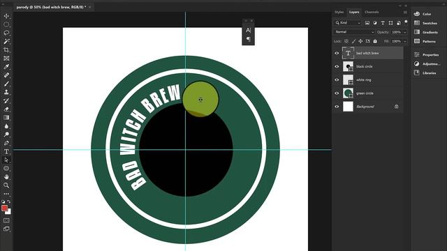 Design a Parody of the Starbucks Logo using Adobe PS / Student Edition! смотреть онлайн