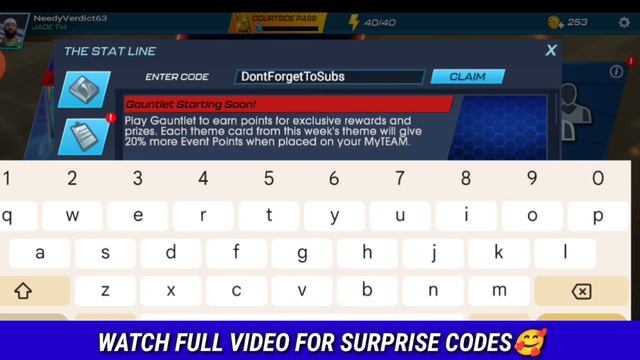 ⚠️JAMES '23⚠️ NBA 2K MOBILE CODES 2023 - NBA 2K MOBILE REDEEM CODES - CODES FOR NBA 2K MOBILE смотреть онлайн