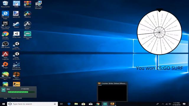 CS:GO LIVE!?! THE WHEEL DECIDES WHAT I DO!?! смотреть онлайн
