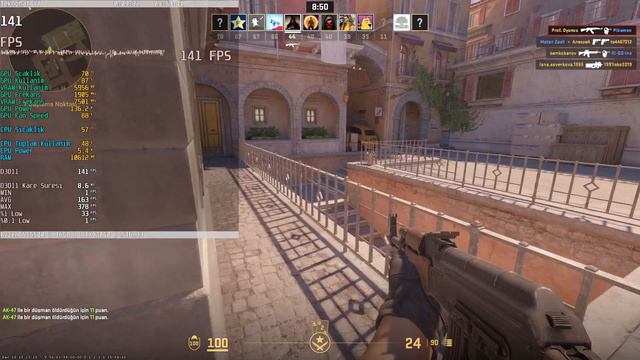 CS 2 | AMD Ryzen 5 5500 | RTX 3060 | 16GB Ram | FPS Test смотреть онлайн