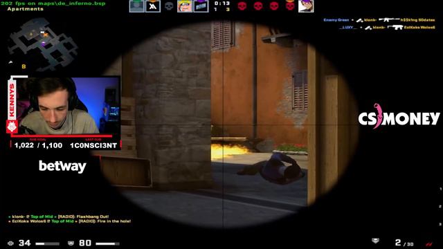 CAN KENNYS PLAY WITH LESS THAN 60 FPS ? смотреть онлайн