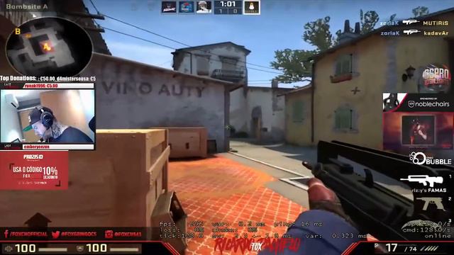 FOX CS:GO - "ESTE GAJO É INCRÍVEL, MEU DEUS" смотреть онлайн