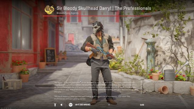 CS2 Sir Bloody Skullhead Darryl | The Professionals - Counter-Strike 2 Agent Skin Showcase & Inspec смотреть онлайн