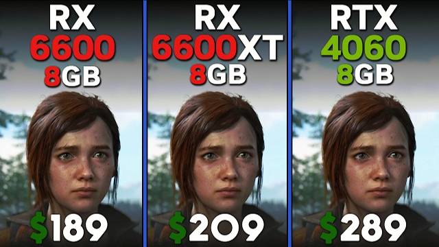 ТЕСТ  RX6600 8GB VS RX6600XT 8GB VS RTX4060 8GB