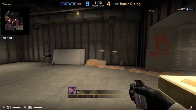 CS:GO POV Kevve (17-18) fnatic Rising vs ECSTATIC (ancient) @Elisa Invitational Winter 2021 смотреть онлайн