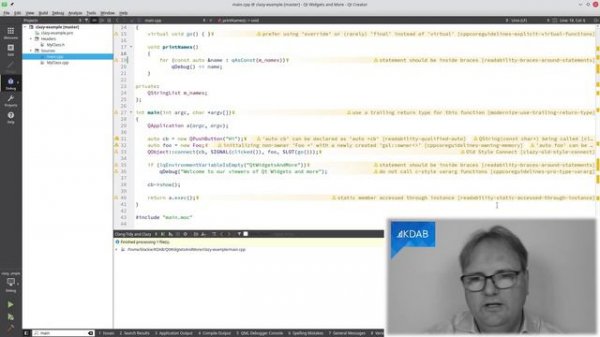 Использование clang-tidy и clazy в Qt Creator для статического анализа кода