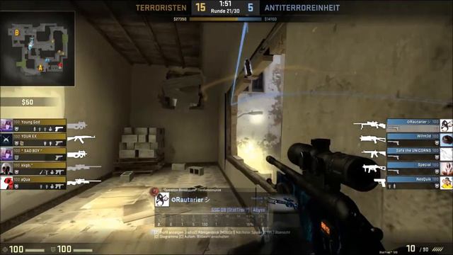 [CS:GO] - UNREAL Scout WALLBANG Headshot On Mirage! | RautiX™ смотреть онлайн