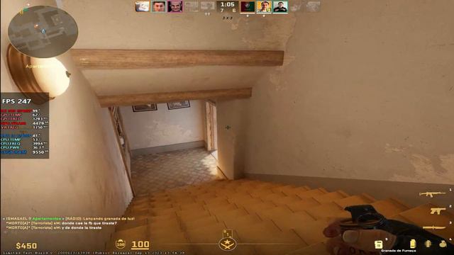 Counter-strike 2 : RX 580 2048SP + I5 12400F / 1280X960 / 144HZ смотреть онлайн