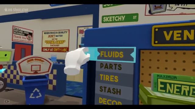 Кладовая Бэкста VR HUMOR CRAZY MECHANIC IN JOB SIMULATOR смотреть онлайн