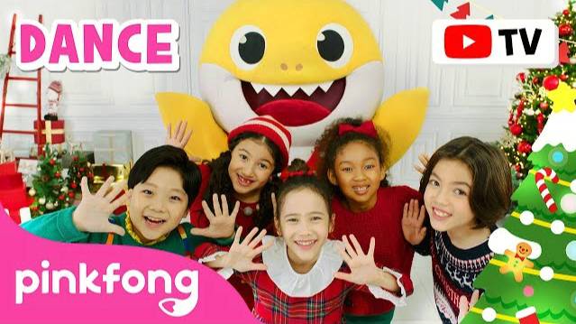 [4K] Baby Shark Dance (Christmas Ver.) 🎄| Christmas Dance For Kids | Pinkfong Kids Choreography