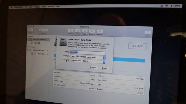 Mac Disk doesn't use the GUID Partition Table Scheme смотреть онлайн