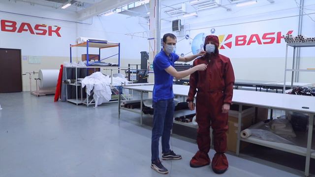 Обзор комбинезона BASK ARMOR PRO - система индивидуальной защиты для врачей и мед. персонала смотреть онлайн