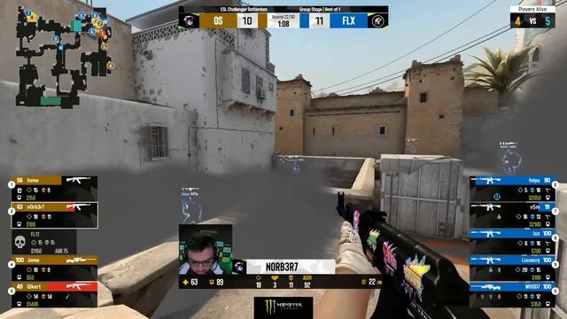 OUTSIDERS НА ЛАНЕ!! - Outisders vs Fluxo | ESL Challenger Rotterdam (CS:GO) смотреть онлайн