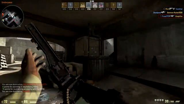 A Good CS:GO Round 002: M249 8 Kill Streak смотреть онлайн