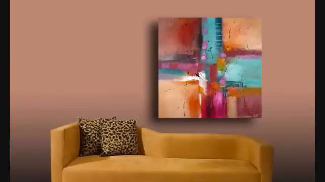 Original Abstract Contemporary Modern Art Paintings by Filomena de Andrade Booth смотреть онлайн
