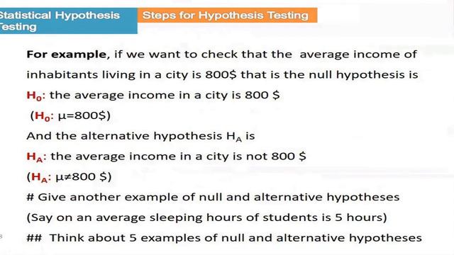 2 2 Steps of hypothesis testing null hypothesis and alternative hypothesis смотреть онлайн