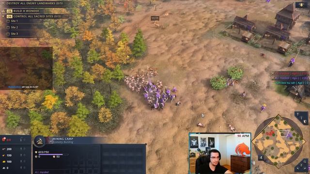 NEW AI WORLD CHAMPIONSHIP: HRE vs Abbasid and Chinese vs Rus смотреть онлайн