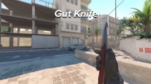 Gut Knife | Counter-Strike 2 | Showcase + Animation on Source 2 Engine