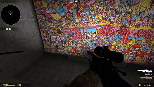 Where's Waldo?! (CSGO Community Workshop Map With Heath) смотреть онлайн