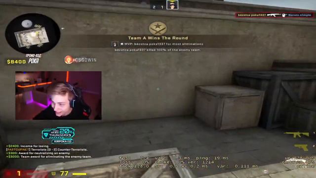 S1MPLE И POKA ИГРАЮТ AIM MAP 1x1 CS GO смотреть онлайн